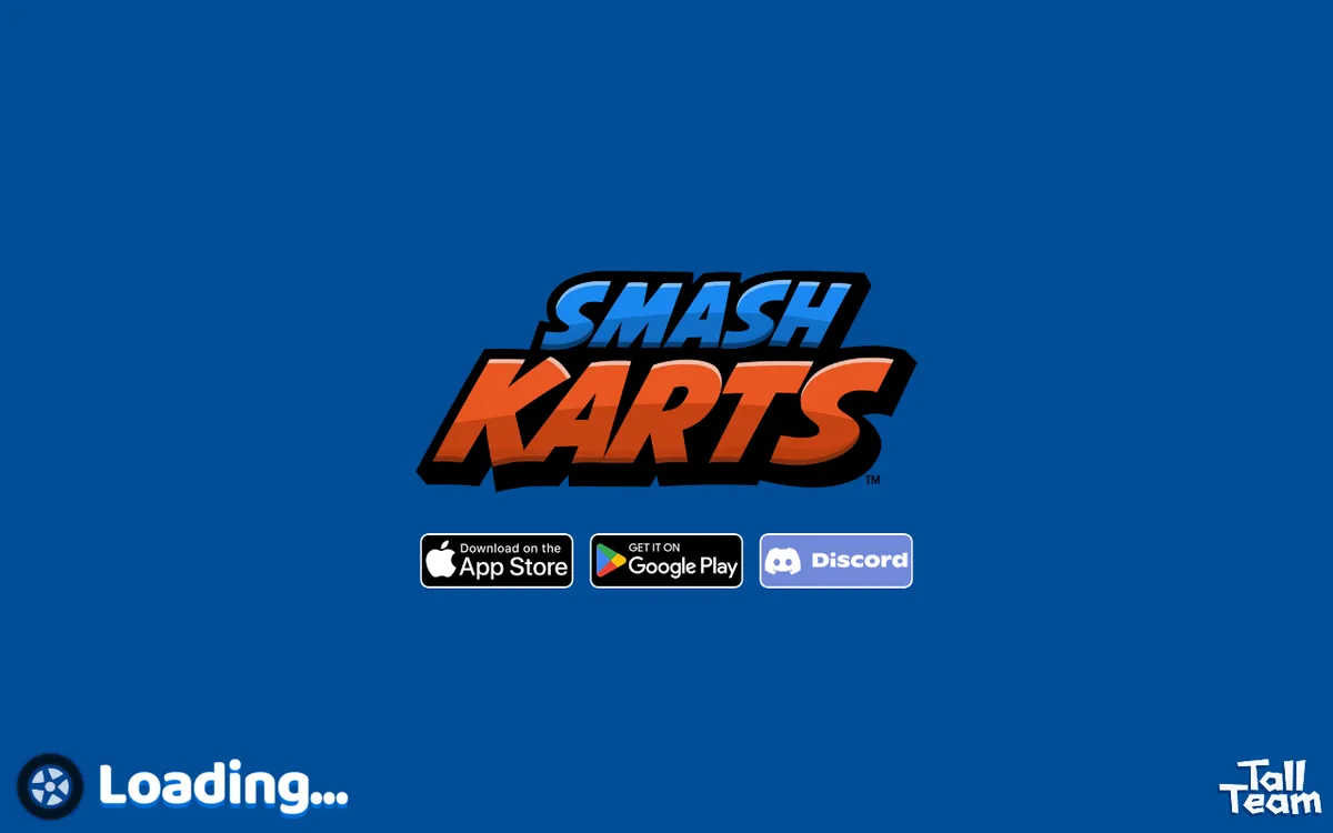 Smash Karts as it appears in the browser